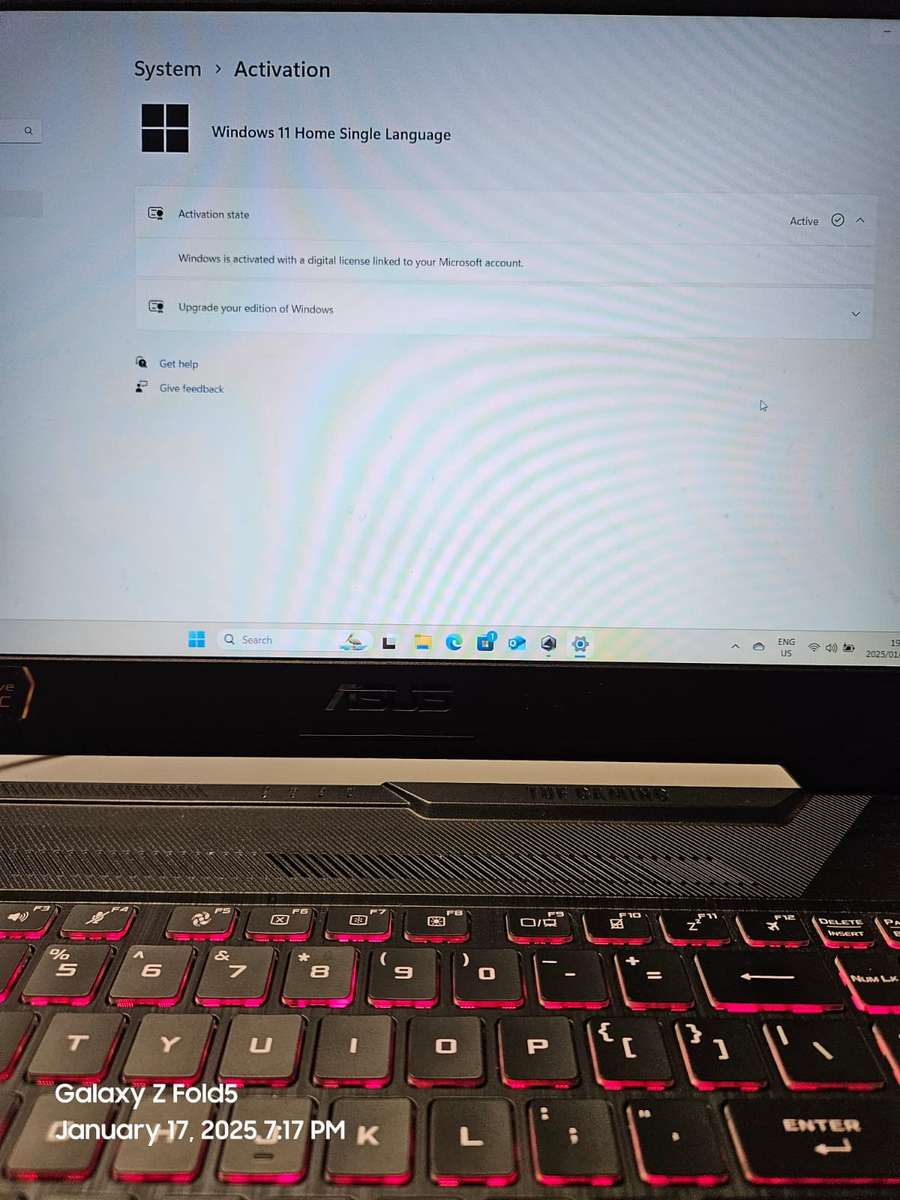 Asus Notebook FX506HF Intel Core i5-11400H 16GB 1TBGB SSD RTX 2050 Gaming Notebook