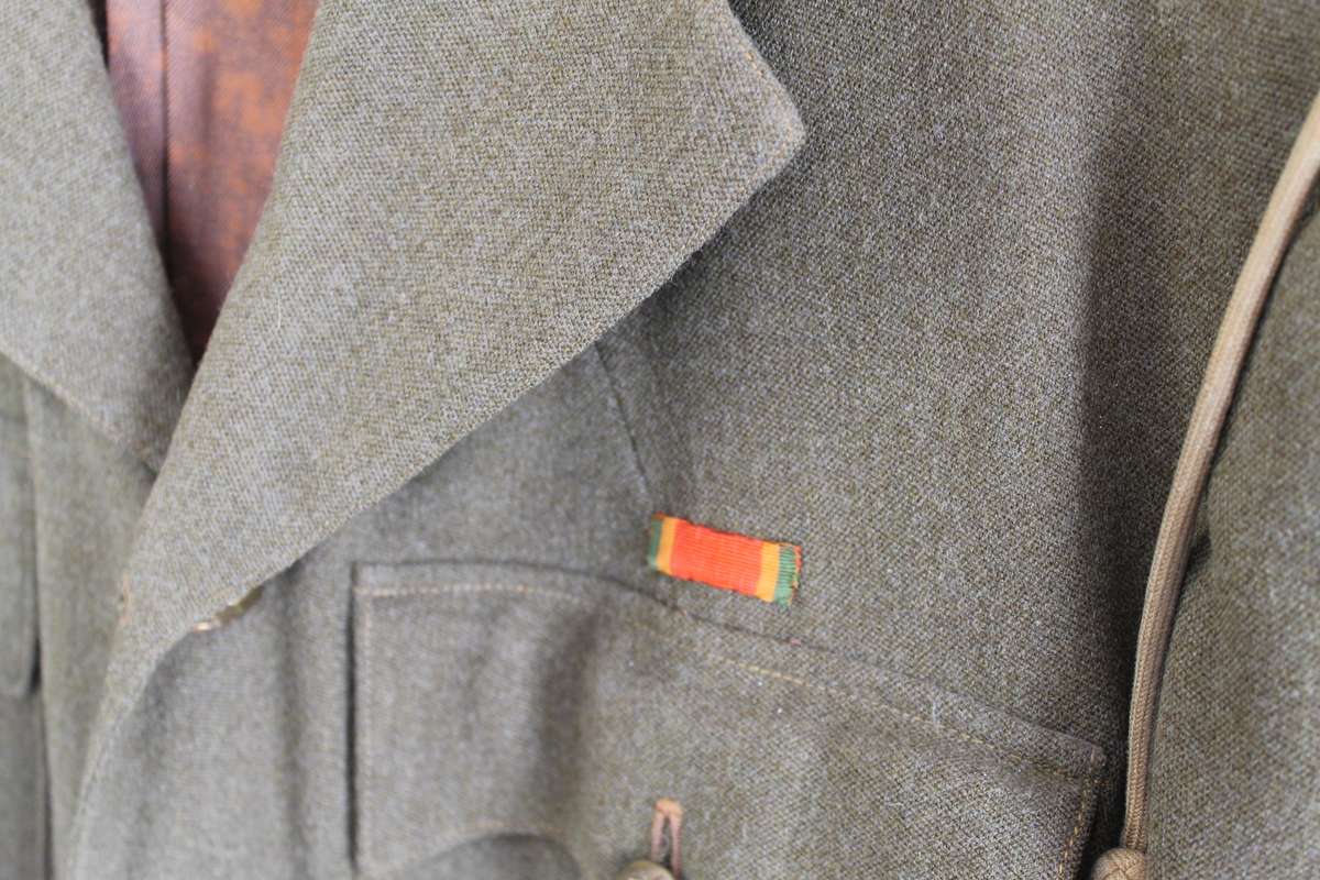 World War 2 South African Union Battle Dress