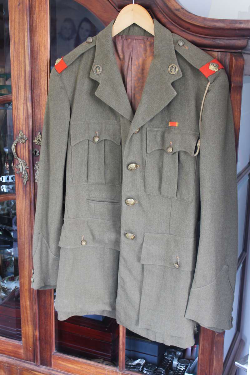 World War 2 South African Union Battle Dress
