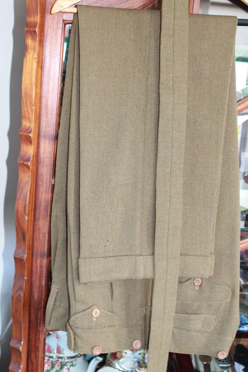 World War 2 South African Union Battle Dress