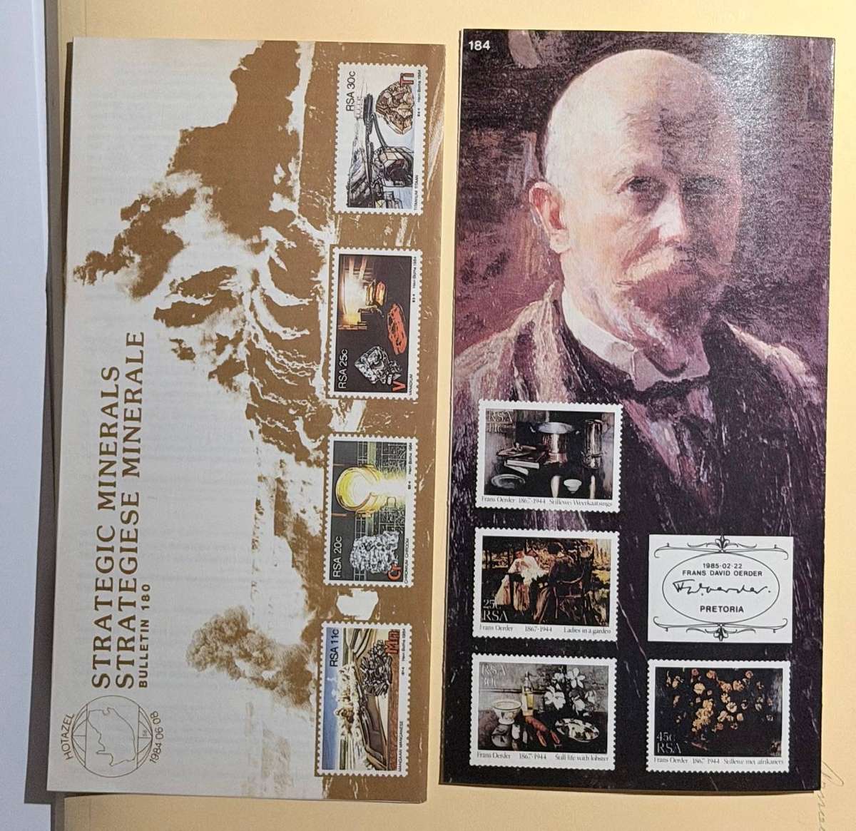 RSA POSTAL ORDER PAMPHLET