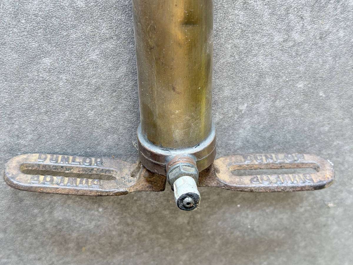 Vintage Brass Dunlop Pump