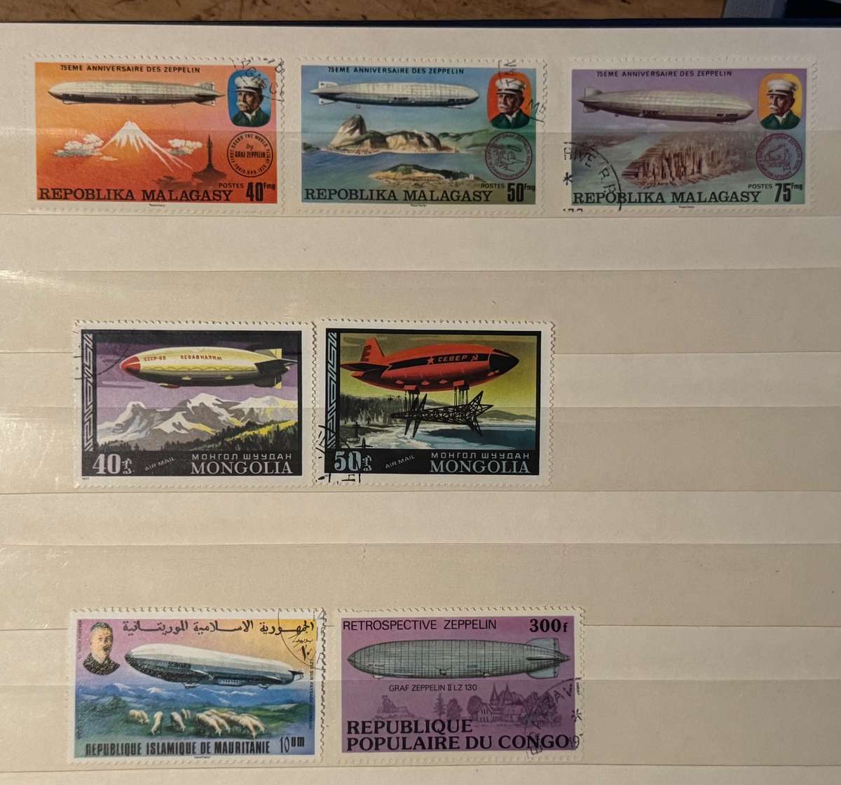 ZEPPELLIN STAMPS