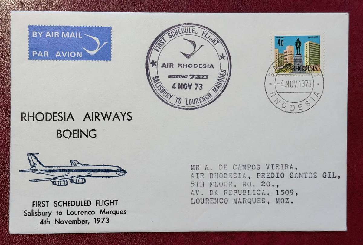 Rhodesia Airways Cover