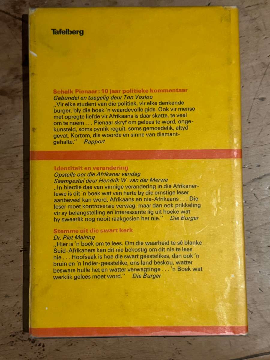 Dr AP Treurnicht - Credo van 'n Afrikaner