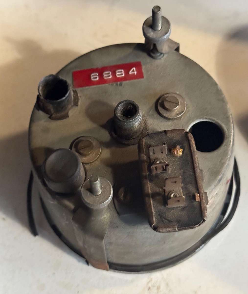 Vintage Speedometer - Black Face