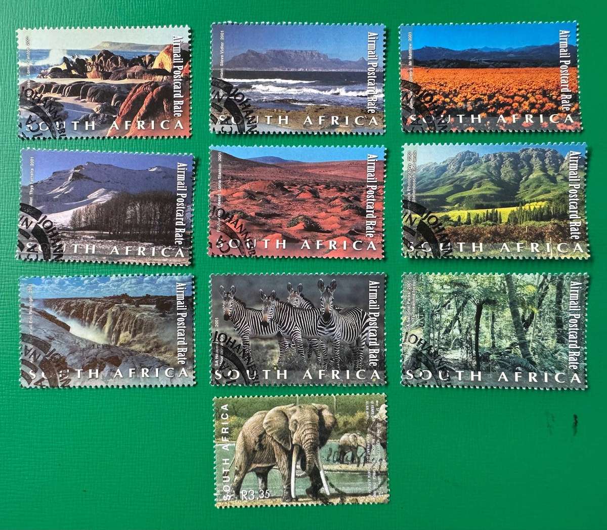 South Arica Airmail Stamps