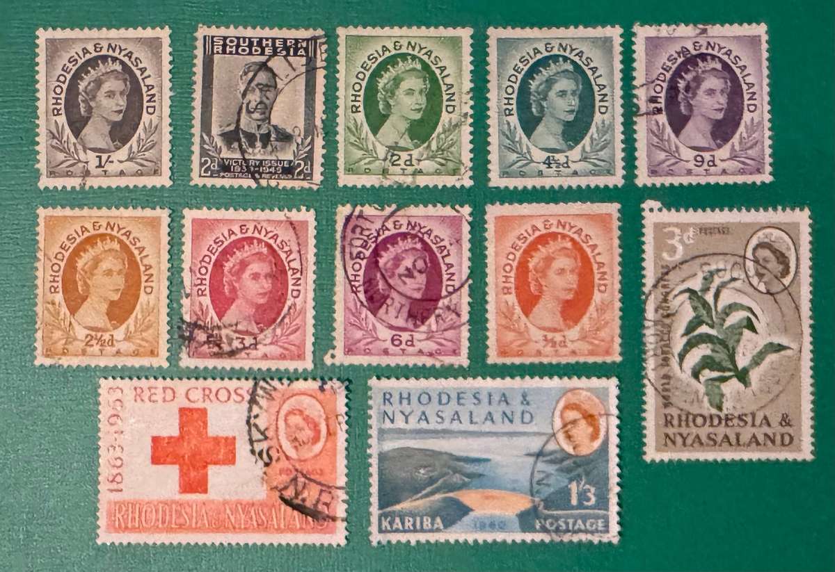 Rhodesia & nyasaland Stamps