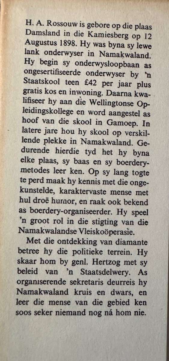 Namakwalandse Kroniek