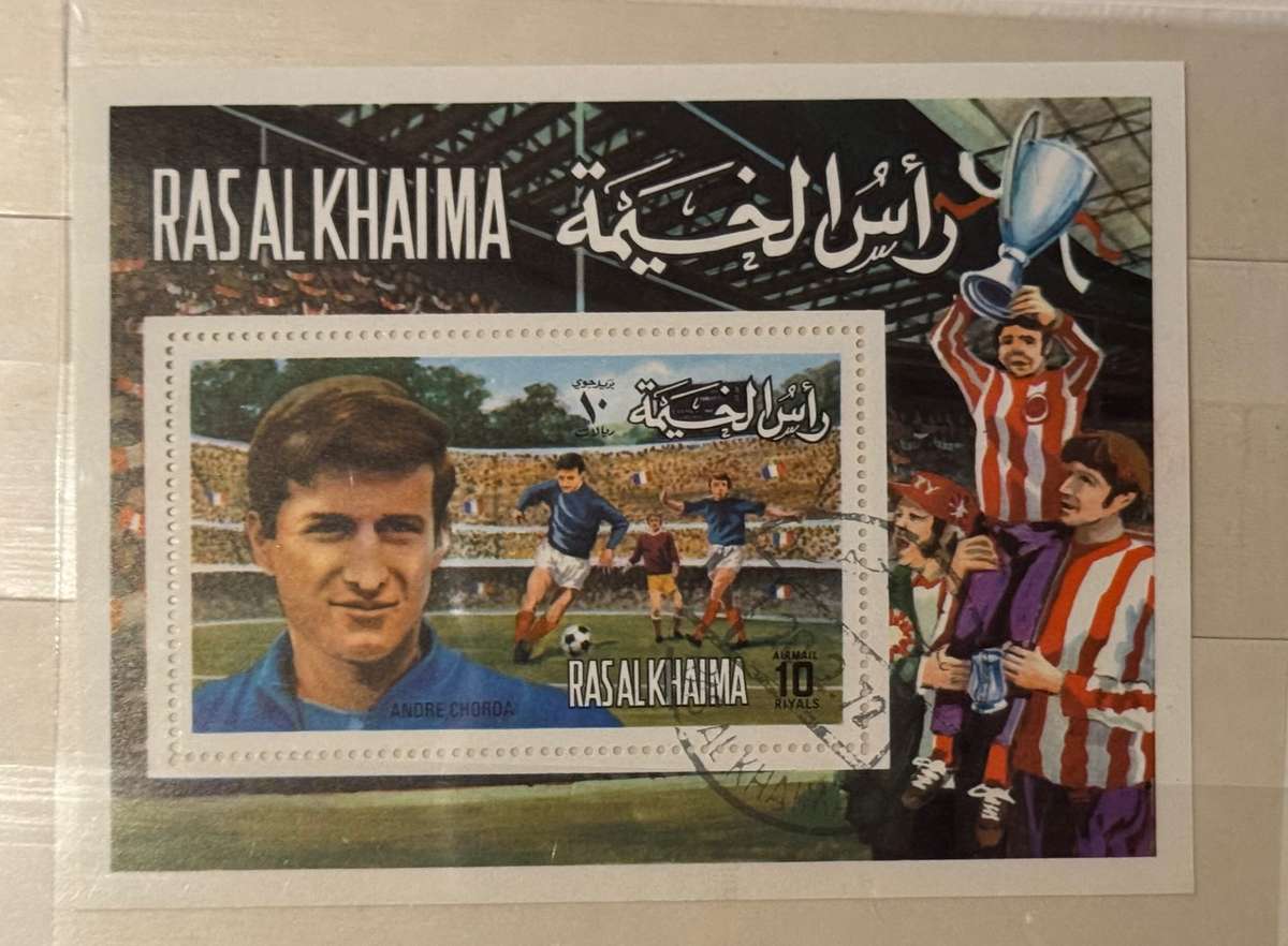 Soccer Mini Sheet Stamp