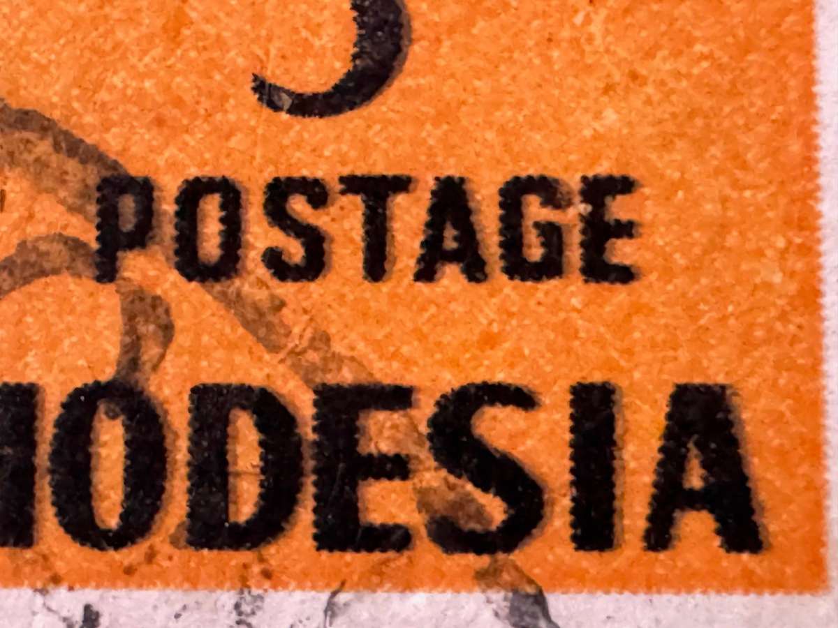 NORTHERN RHODESIA DOUBLE PRINT