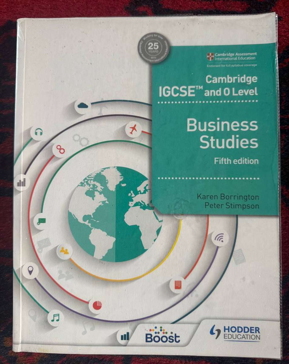 Cambridge IGCSE Business Studies 5th Edition