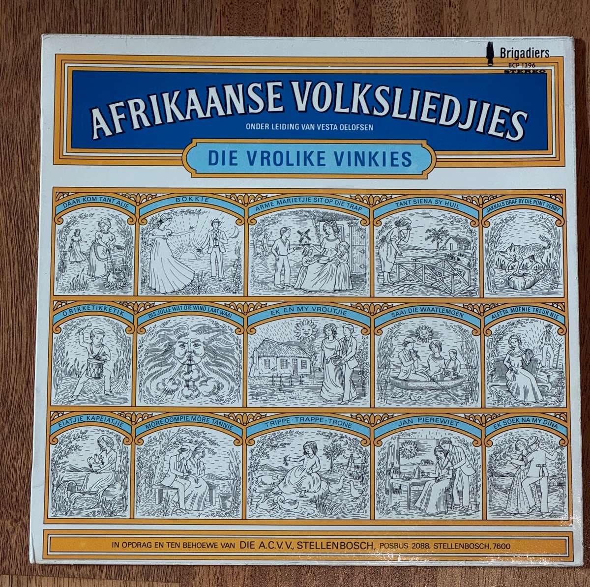 Afrikaanse Volksliedjies - LP's