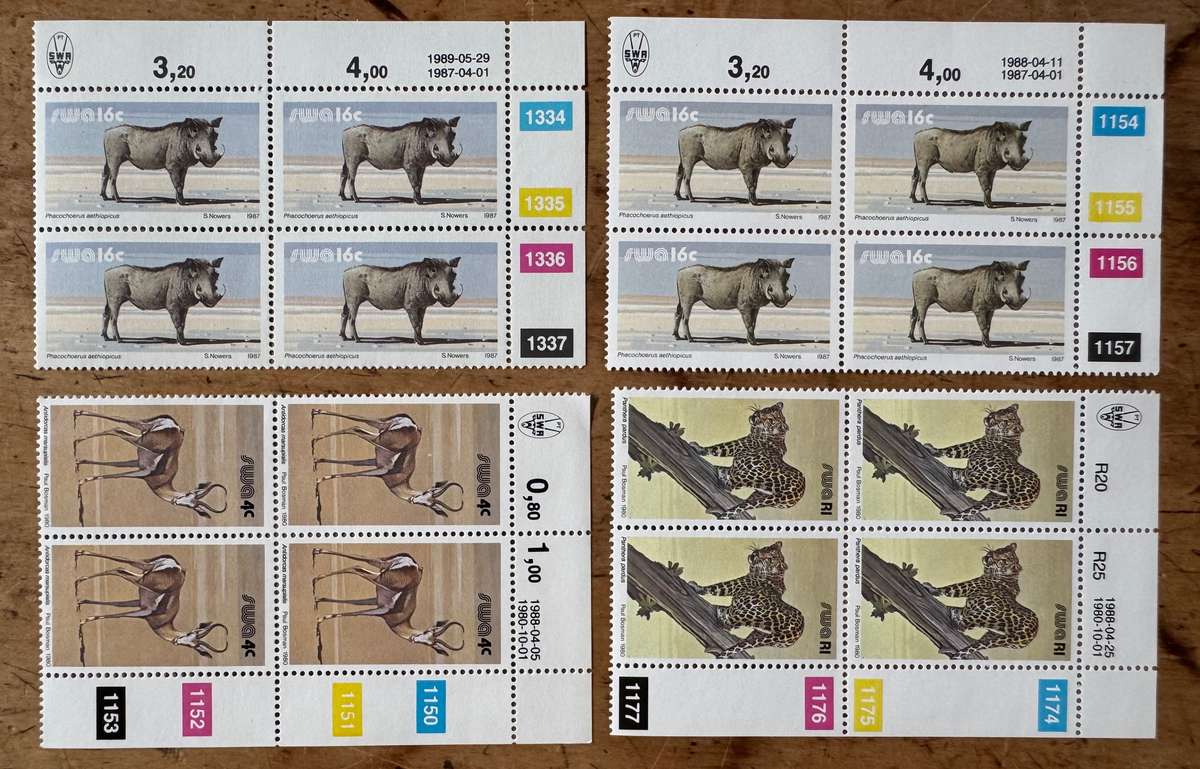 South West Africa Control Blocks