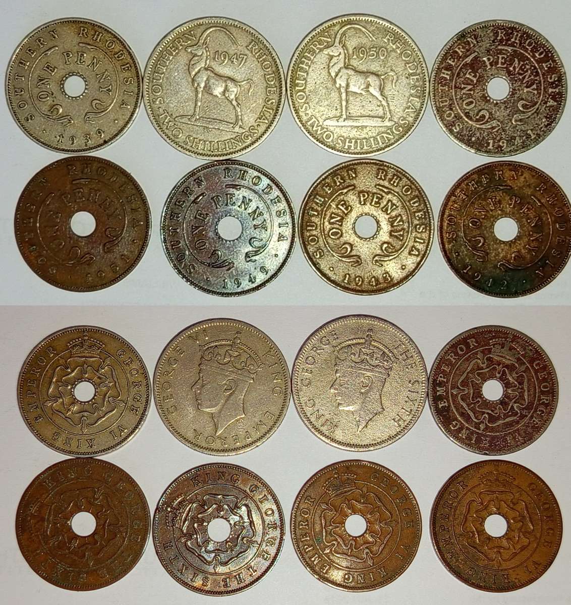 SOUTHERN RHODESIA COINS