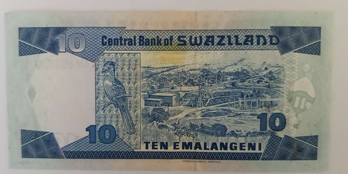 SWAZILAND UNC 10 EMALANGGENI