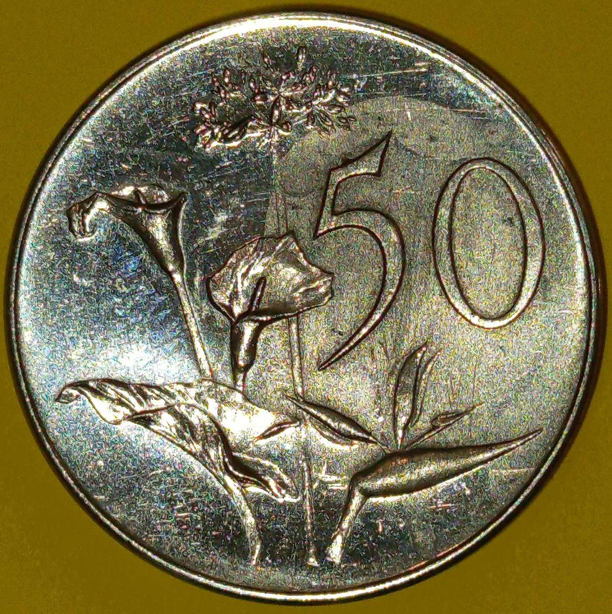 1965 Afrikaans 50 cents