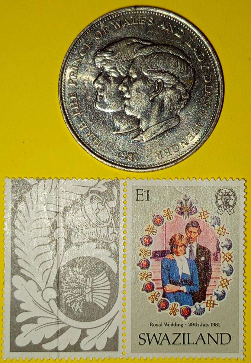 PRINCE CHARLES and LADY DIANA COMBO