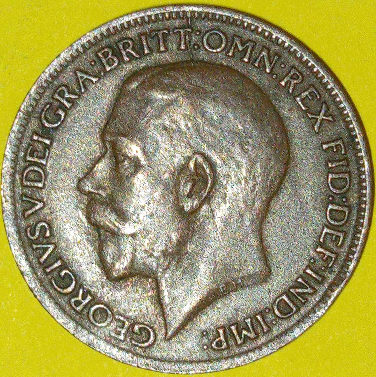 1918 GEORGE V FARTHING