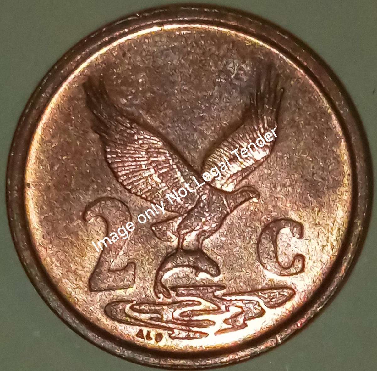 2001 TWO CENT COIN