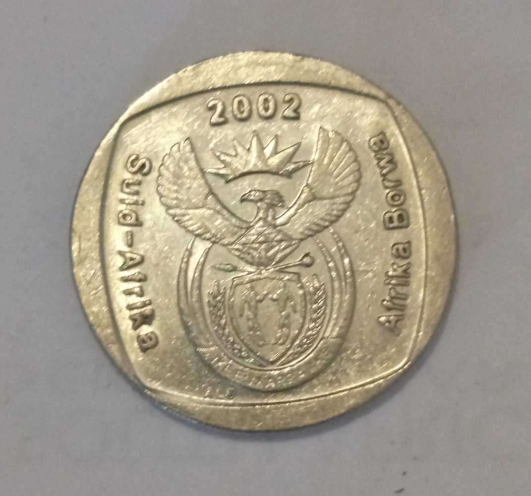 2002 1Rand Circulated Johannesburg World Summit