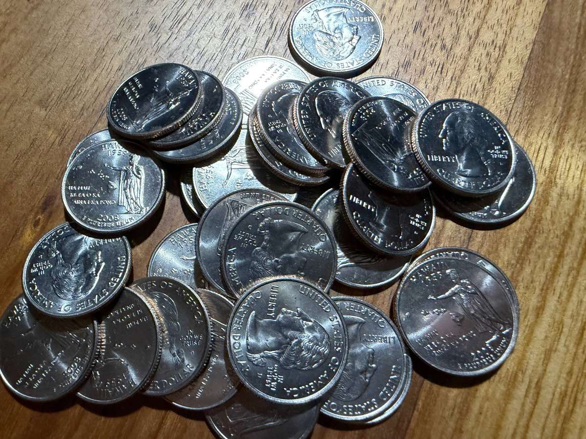 United States  Quarter Dollars  Hawaii (35 Coins)