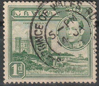 MALTA 1938 King George VI and Local Motifs VFU SG 219A