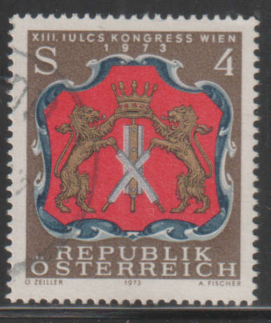 AUSTRIA 1973 The 13th IULCS Convention in Vienna UNH SG 1667