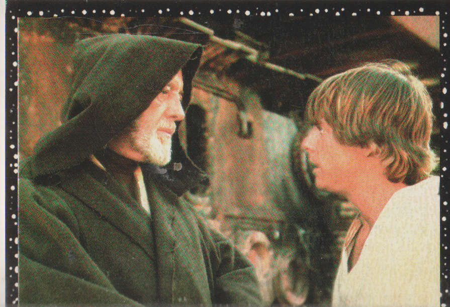 PANINI STAR WARS COLLECTABLE STICKER #13