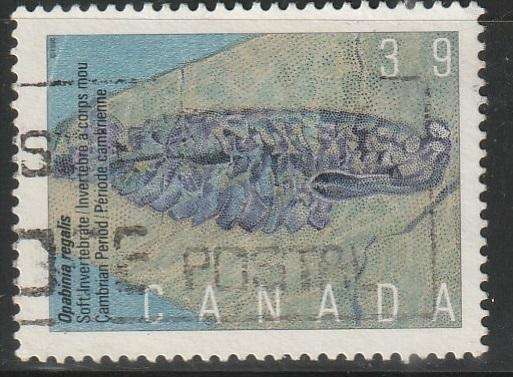 CANADA 1990 Prehistoric Canada - Primitive Life ULH SG 1391