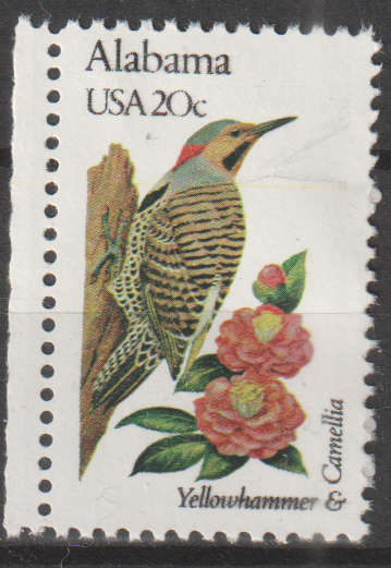 THEMATIC BIRDS USA MINT NO GUM SG 1930