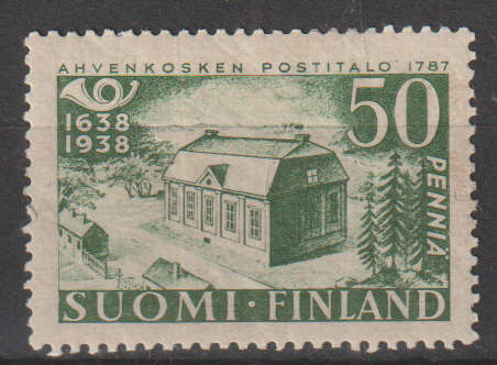FINLAND 1938 The 300th anniversary of the Finnish post MM SG 326