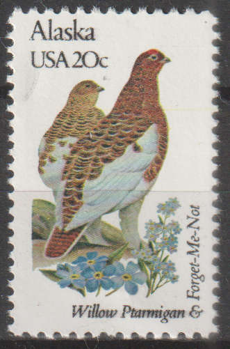 THEMATIC BIRDS USA MINT NO GUM SG 1931