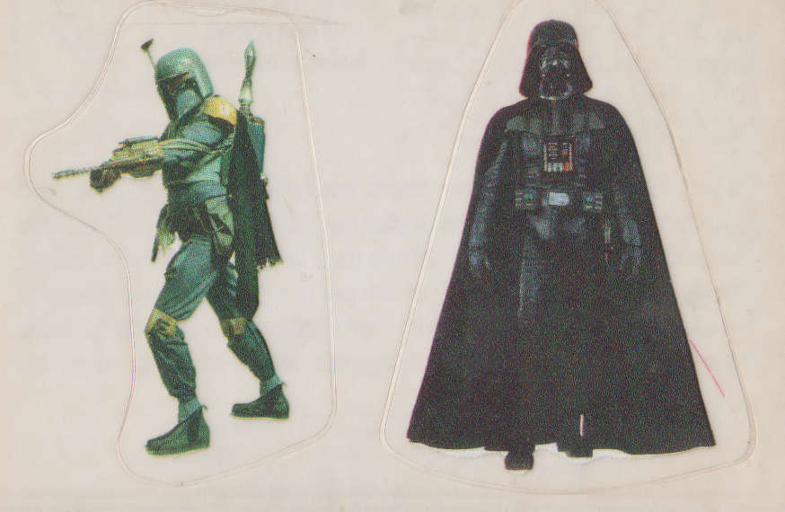 PANINI STAR WARS COLLECTABLE STICKER #S7