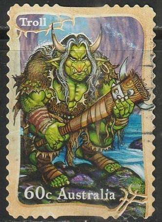 AUSTRALIA 2011 Stamp Collecting Month - Mythical Creatures ULH SG 3660