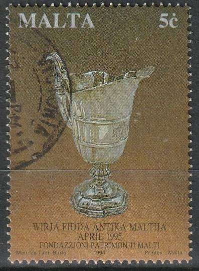 MALTA 1994 Antique Silver ULH SG 978
