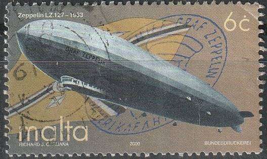 MALTA 2000 The 100th Anniversary of Air Transport ULH SG 1177