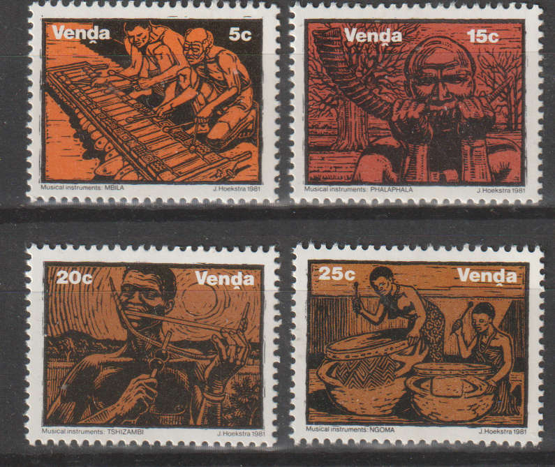 VENDA 1981 Musical Instruments UMM