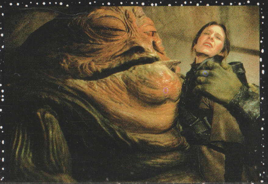 PANINI STAR WARS COLLECTABLE STICKER #121