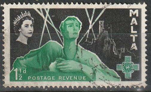 MALTA 1958 The 16th Anniversary of the George Cross ULH SG 289