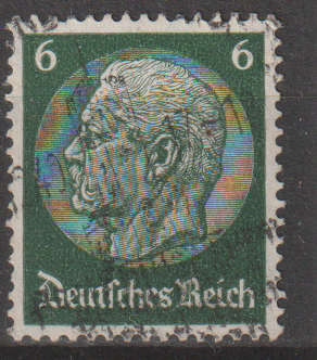 GERMAN REICH 1934 Paul von Hindenburg UNH SG 486