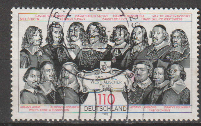 GERMANY 1998 The 350th Anniversary of the "Der Westfälisher Friede" - Peace ULH SG 2837