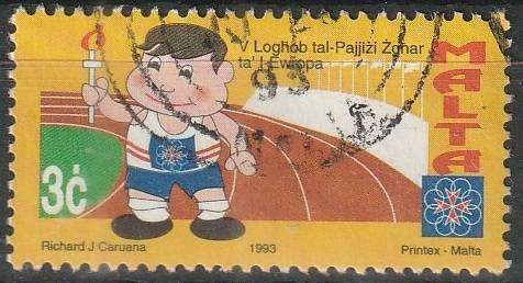 MALTA 1993 Olympic Games for Small States In Europe ULH SG 940