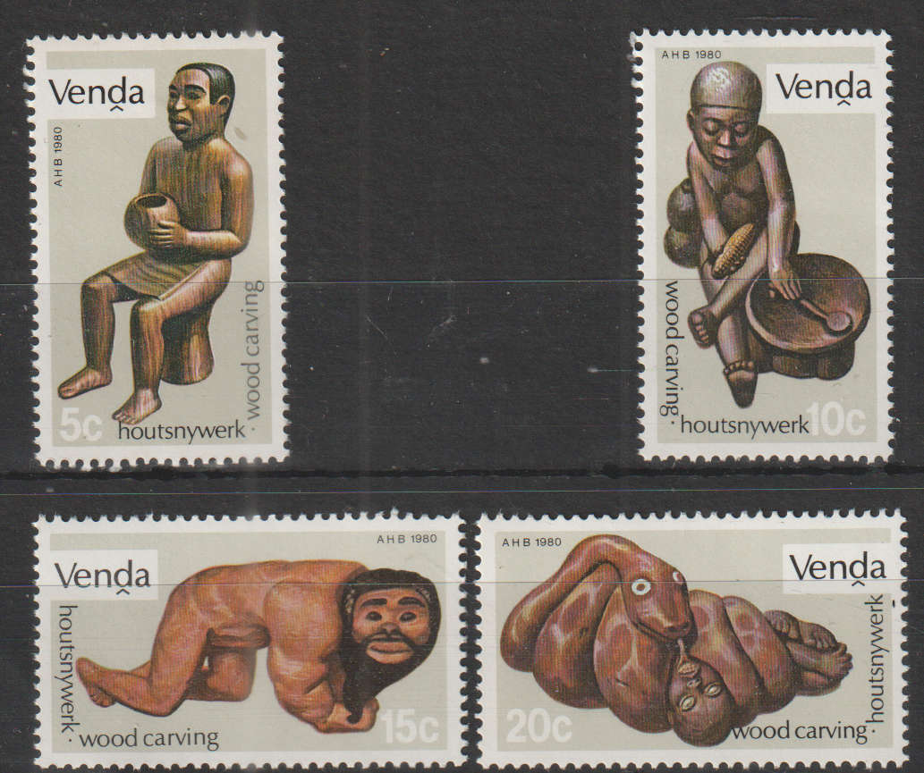 VENDA 1980 Folk Art - Wood Carving UMM