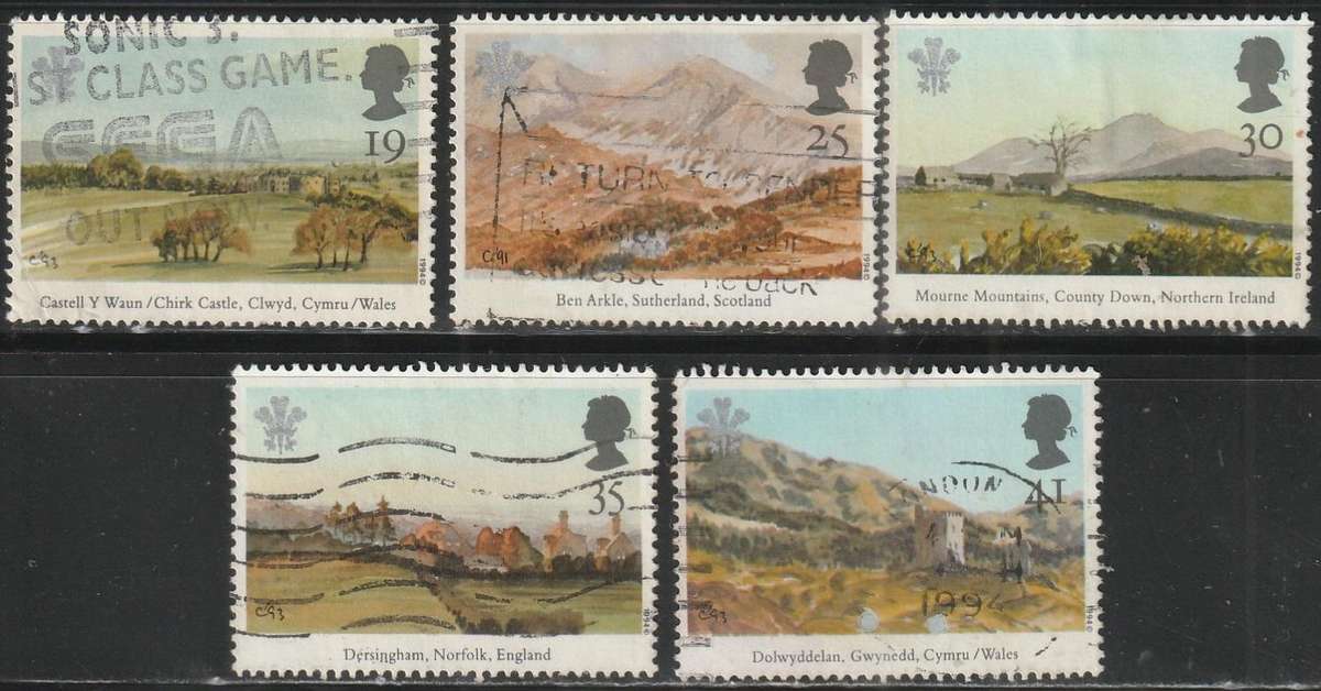 GB 1994 The 25th Anniversary of the Investiture of Prince of Wales ULH SG 1810-4