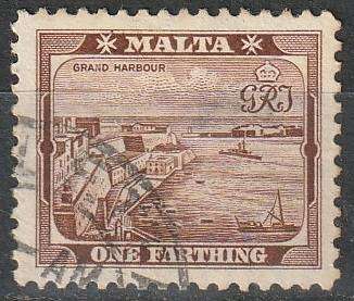 MALTA 1938 King George VI and Local Motifs ULH SG 217