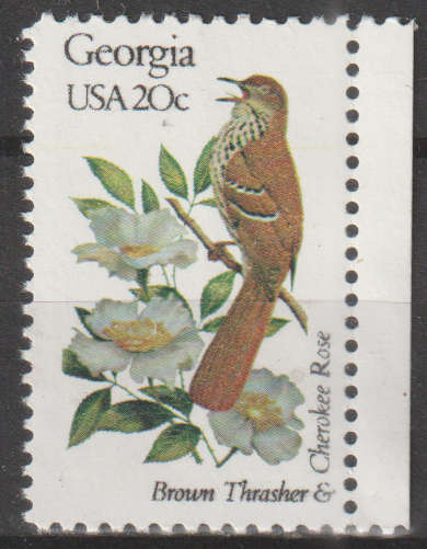 THEMATIC BIRDS USA MINT NO GUM SG 1939