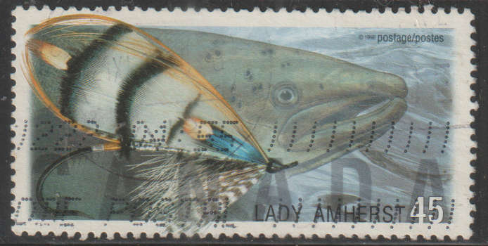 CANADA 1998 Fishing Flies ULH SG 1787