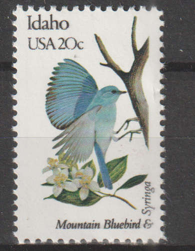THEMATIC BIRDS USA MINT NO GUM SG 1940