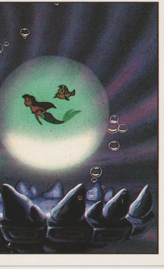 PANINI COLLECTABLE STICKERS THE LITTLE MERMAID #40